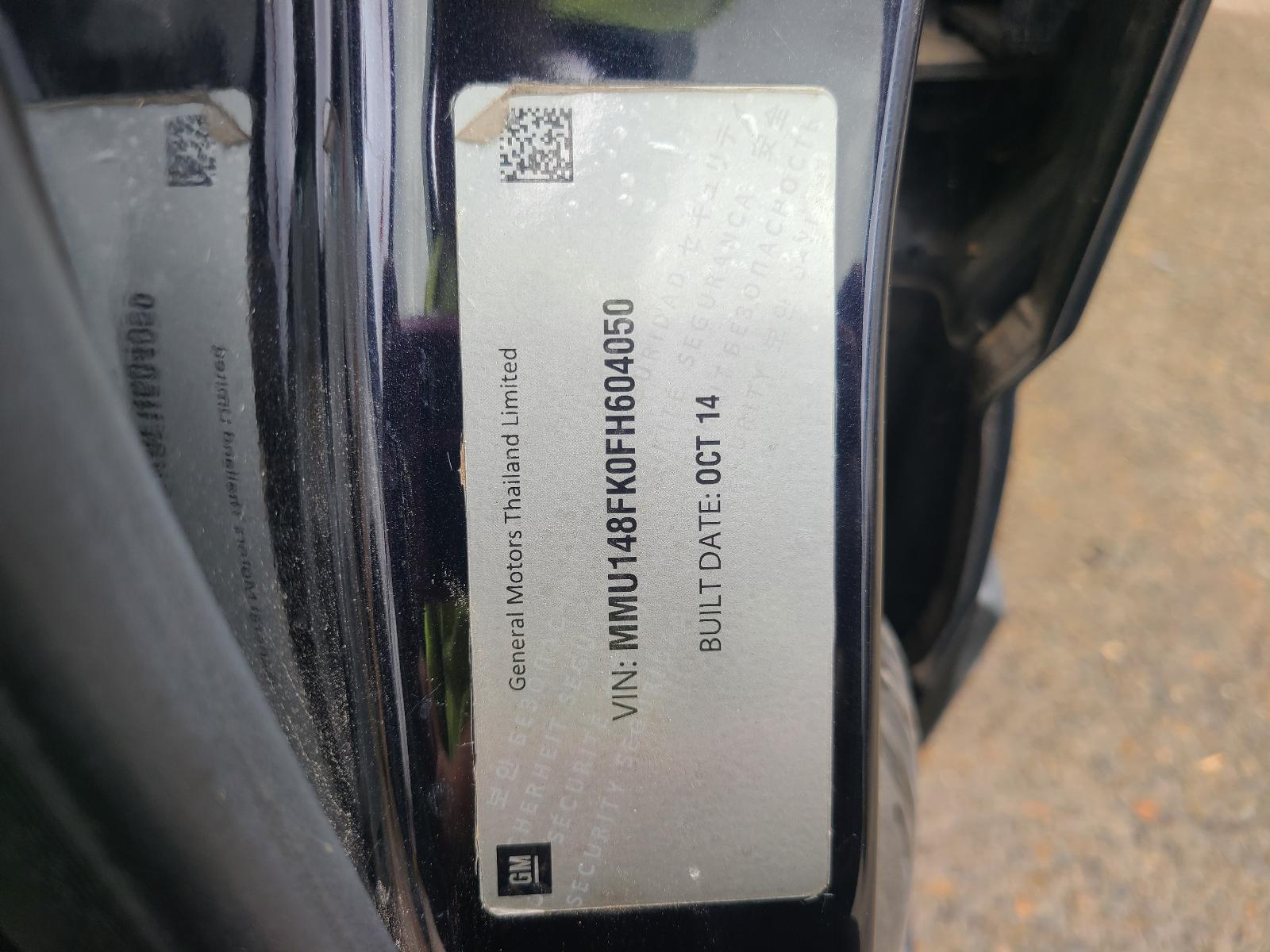 View Holden Colorado 2015 4 Door Utility