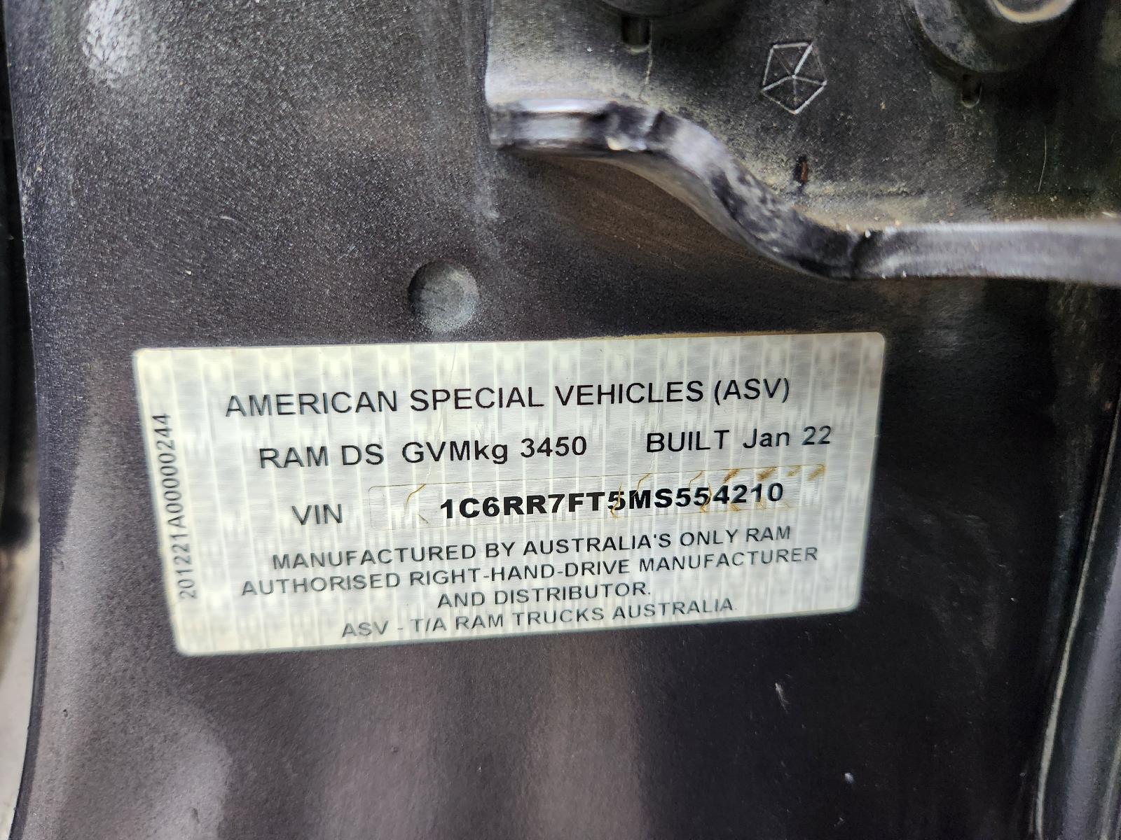 View Ram 1500 2022 4 Door Utility