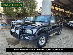 View Auto part Left Rear Side Glass Toyota Landcruiser 2001