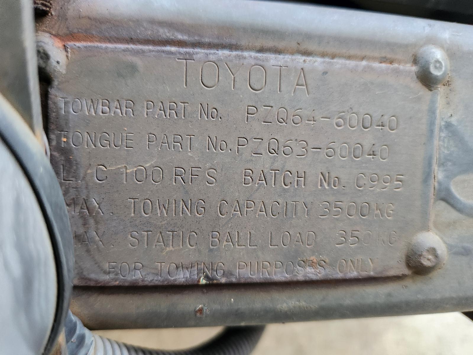 View Toyota Landcruiser 2001 4 Door Station Wagon