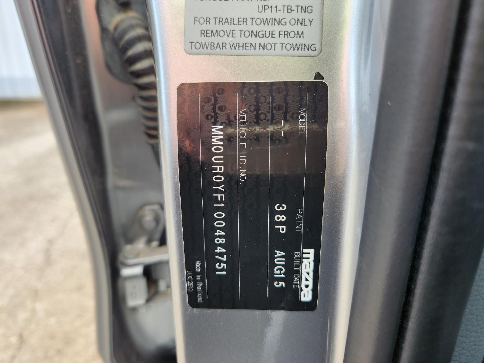 View Mazda Bt50 2015 4 Door Utility