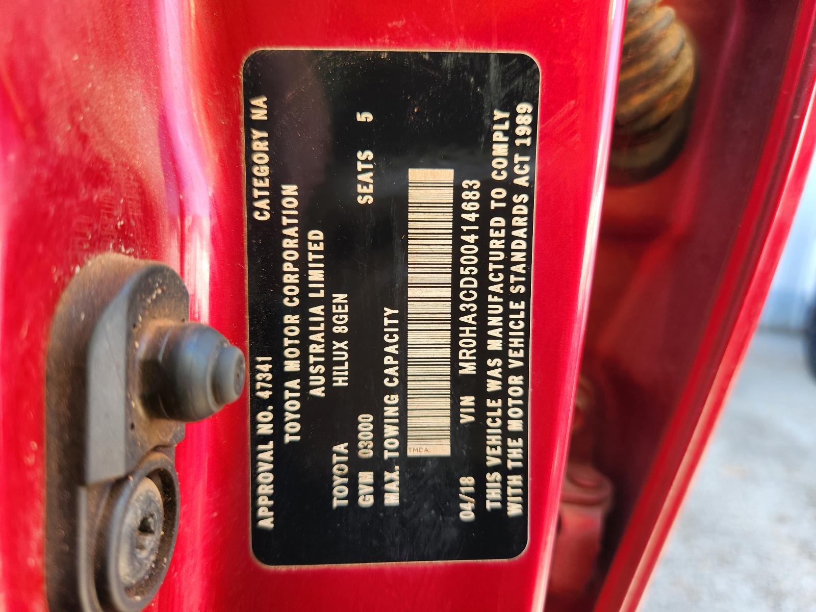 View Toyota Hilux 2018  