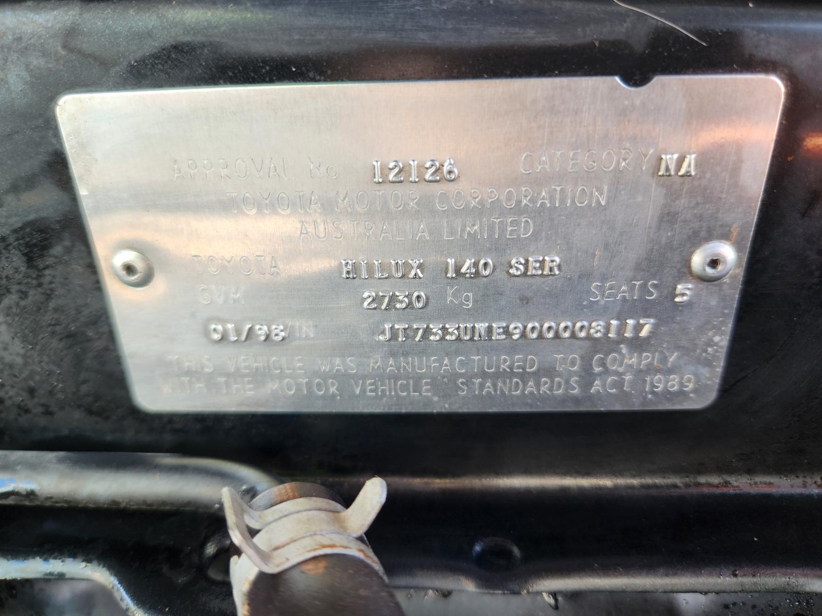 View Toyota Hilux 1997  