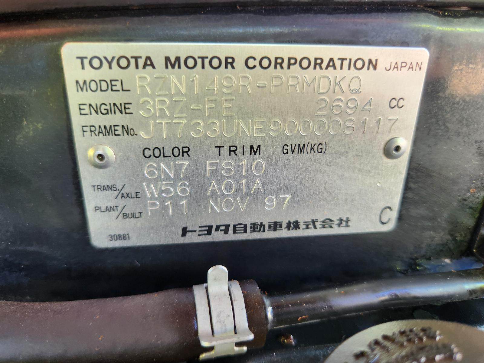 View Toyota Hilux 1997  