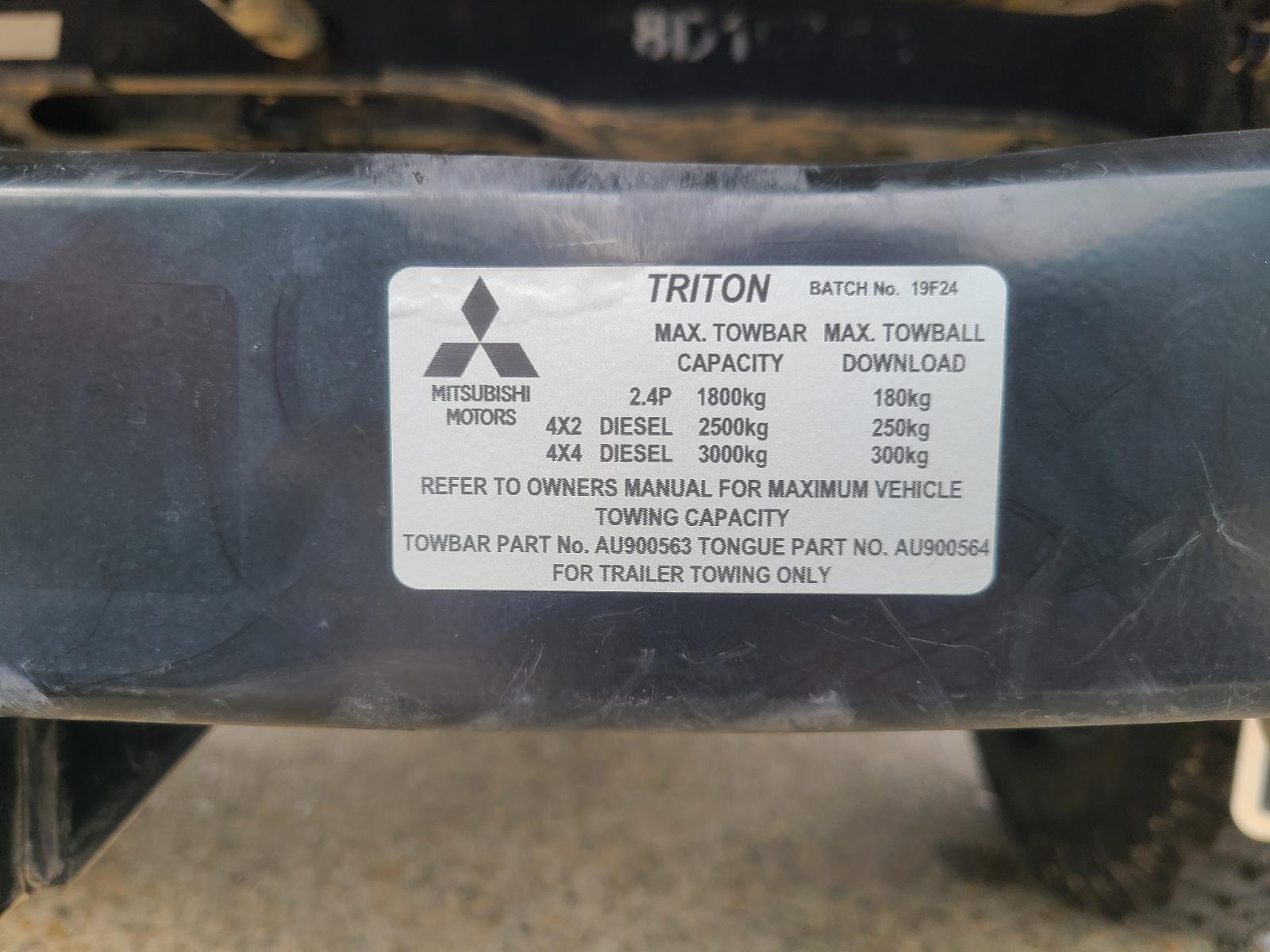 Mitsubishi Triton 2023 2 Door Pickup View Mitsubishi Triton 2023 2 Door Pickup