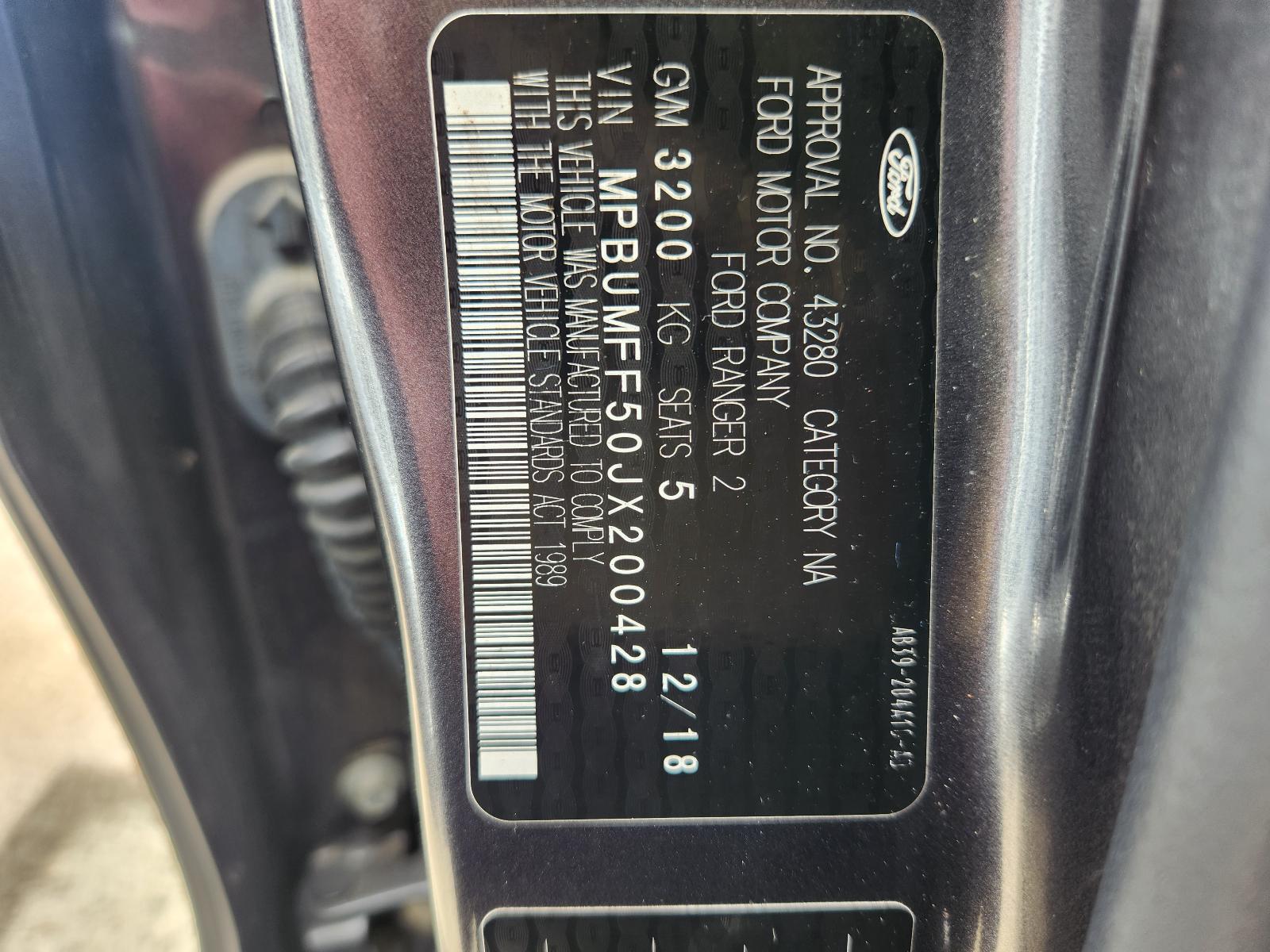 View Ford Ranger 2018  