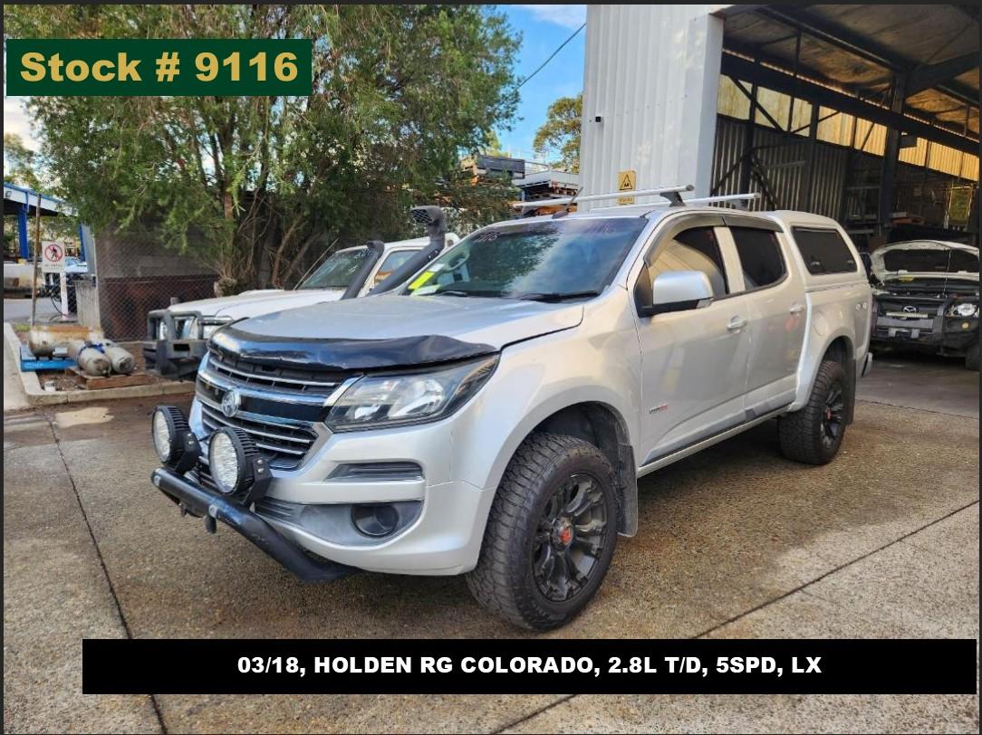 Image for a Holden Colorado 2018  