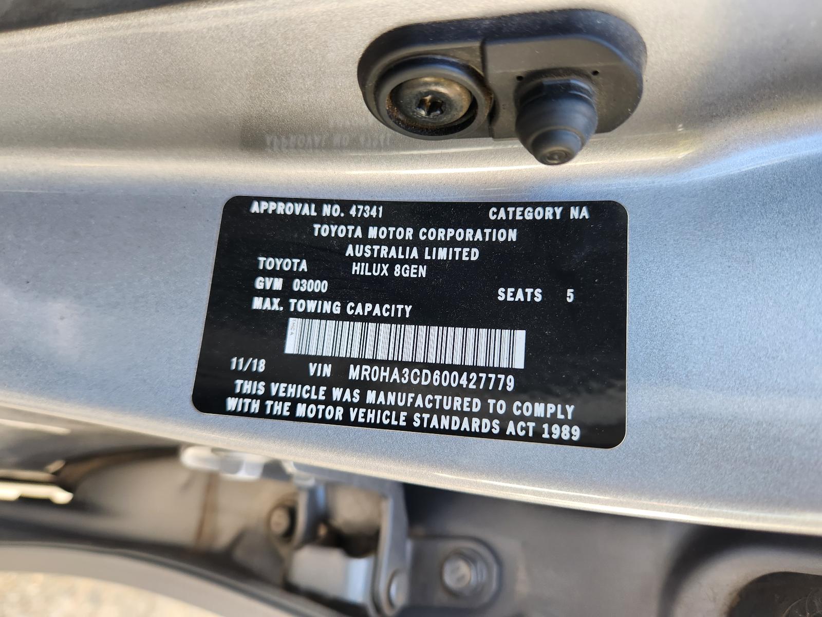 Toyota Hilux 2018 4 Door Utility View Toyota Hilux 2018 4 Door Utility