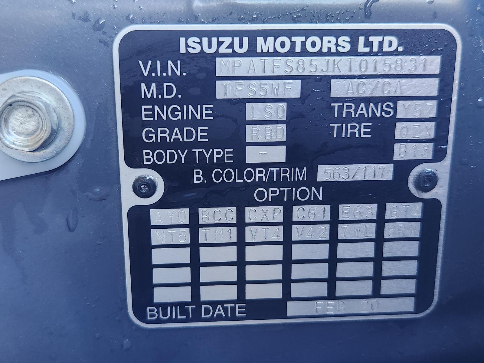 Isuzu Dmax 2020 View Isuzu Dmax 2020