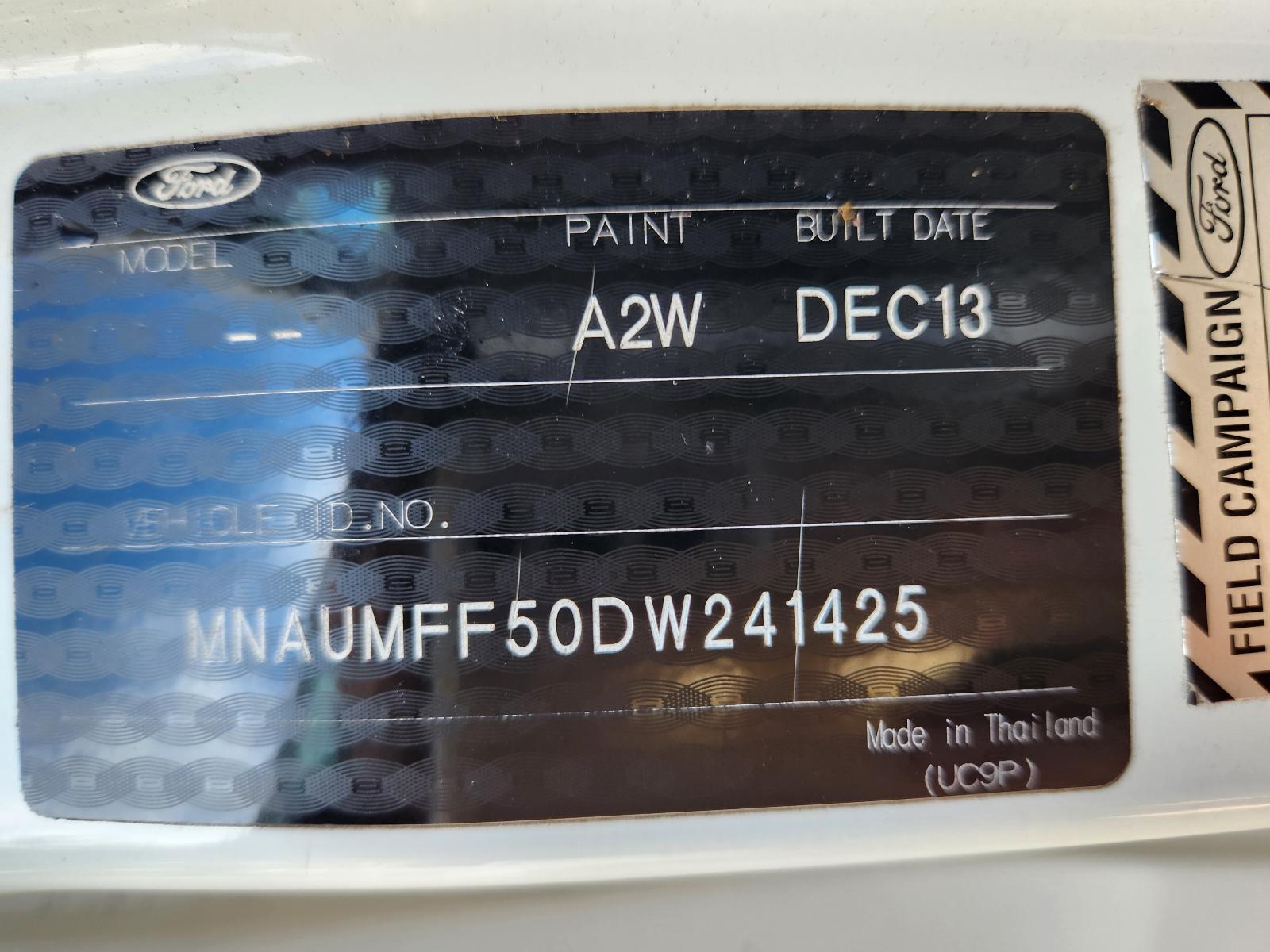 Ford Ranger 2013 4 Door Utility View Ford Ranger 2013 4 Door Utility