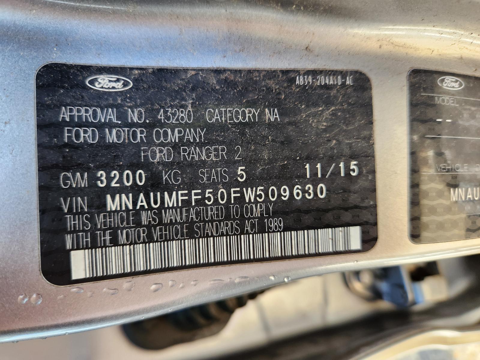 Ford Ranger 2016 4 Door Utility View Ford Ranger 2016 4 Door Utility