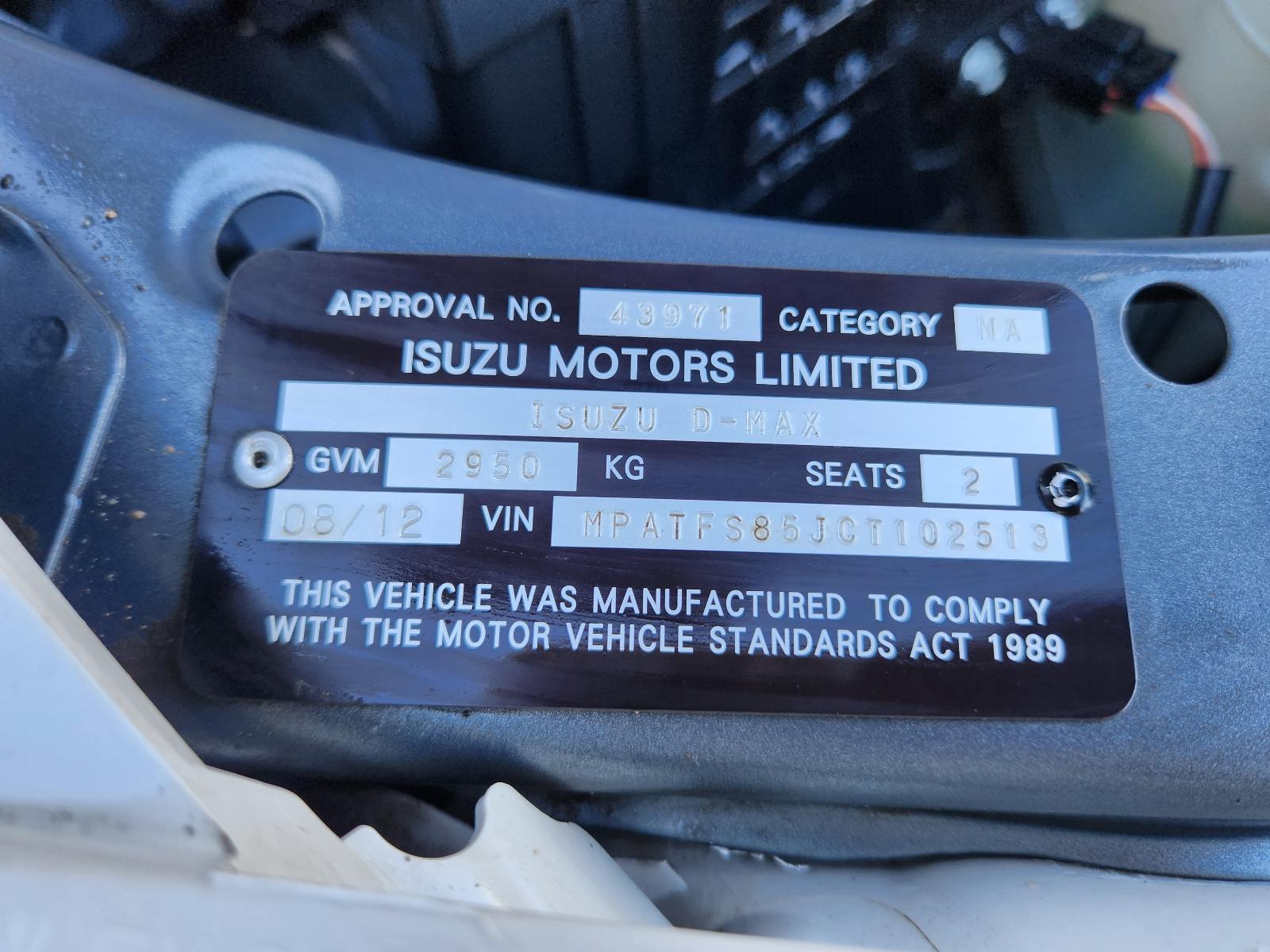 Isuzu Dmax 2013 2 Door Pickup View Isuzu Dmax 2013 2 Door Pickup