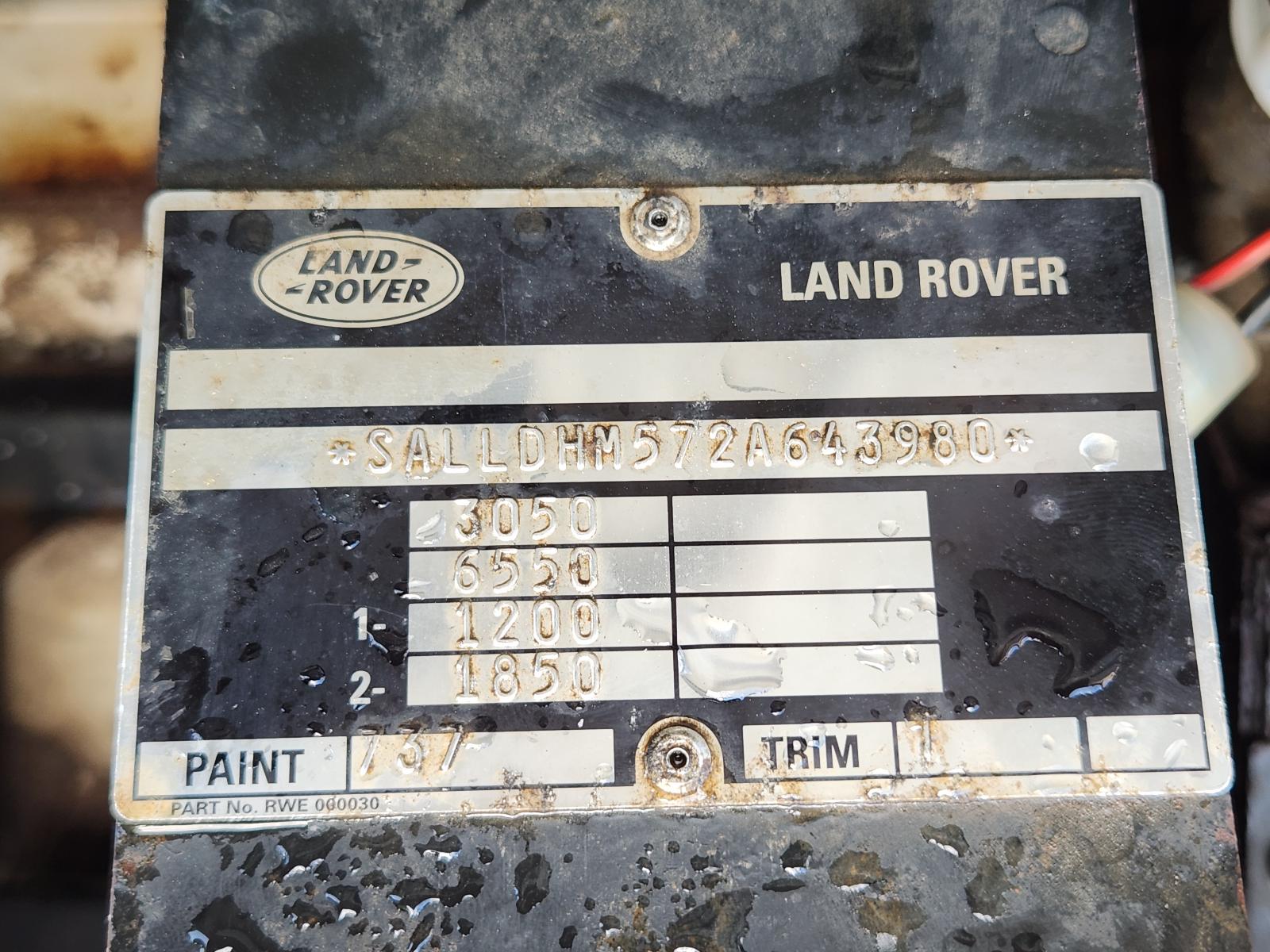 View Land Rover Defender 2003 4 Door Station Wagon