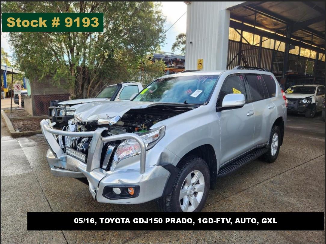 Image for a Toyota Prado 2016 4 Door Station Wagon