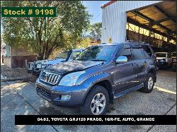 View Auto part Console Toyota Prado 2003