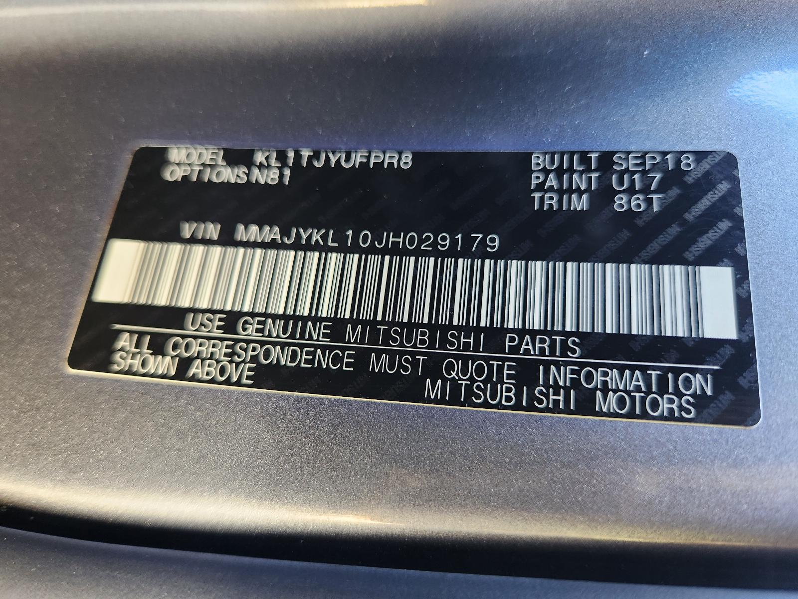 Mitsubishi Triton 2018 4 Door Utility View Mitsubishi Triton 2018 4 Door Utility