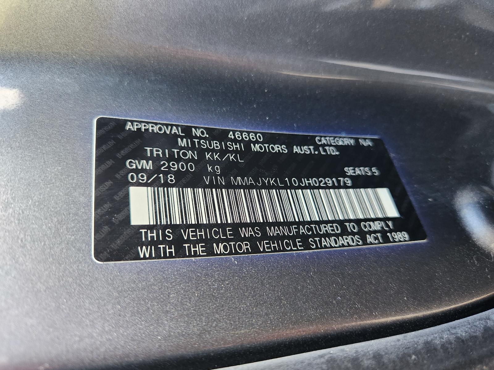 Mitsubishi Triton 2018 4 Door Utility View Mitsubishi Triton 2018 4 Door Utility