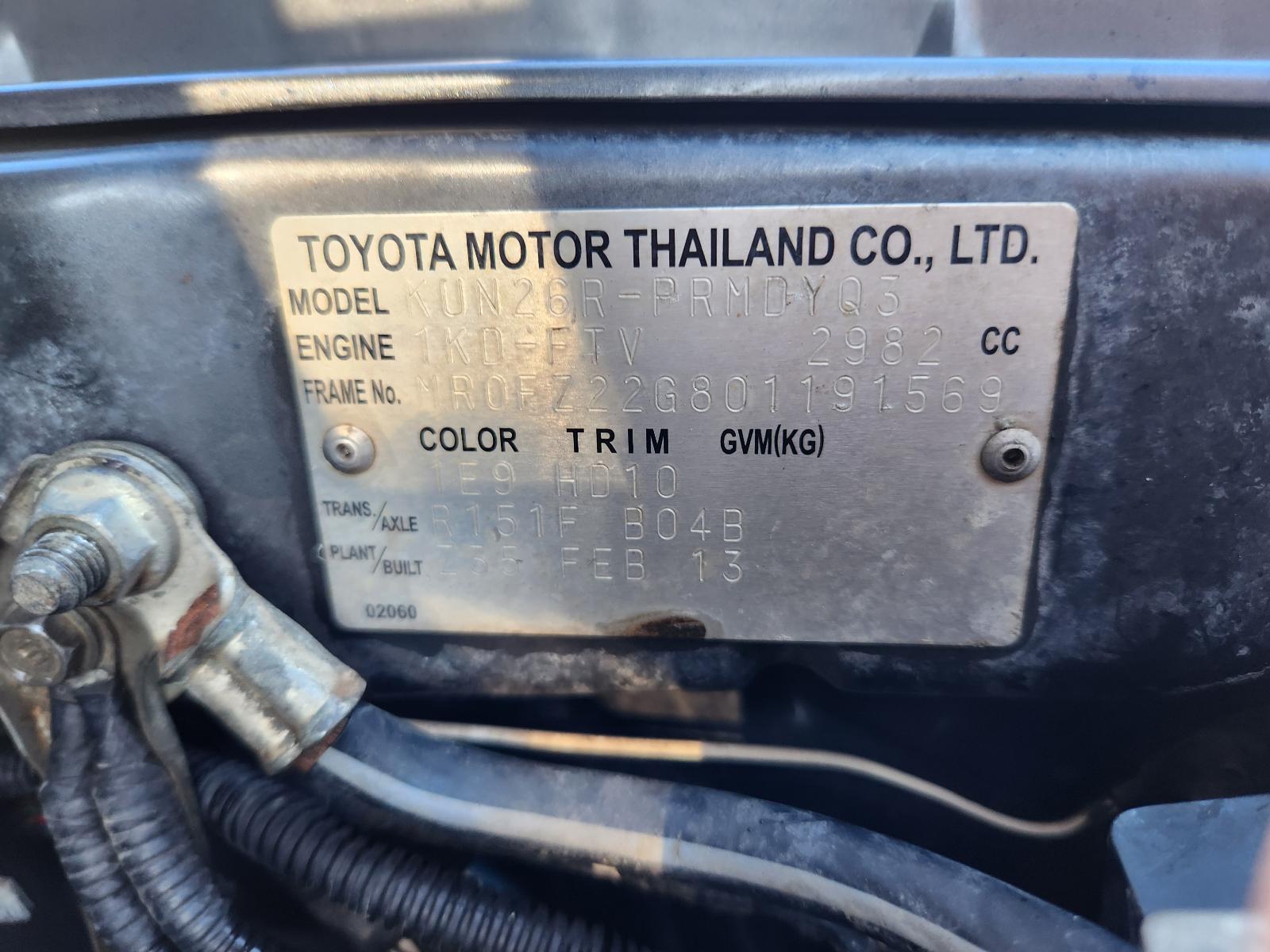 Toyota Hilux 2013 4 Door Pickup View Toyota Hilux 2013 4 Door Pickup