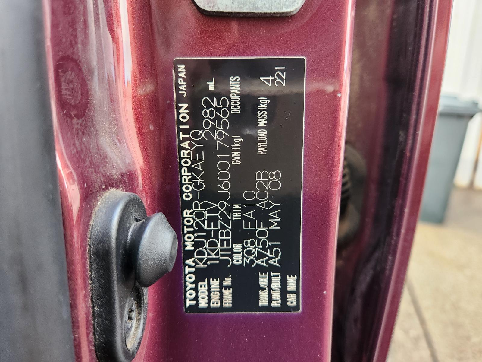 Toyota Prado 2008 4 Door Station Wagon View Toyota Prado 2008 4 Door Station Wagon