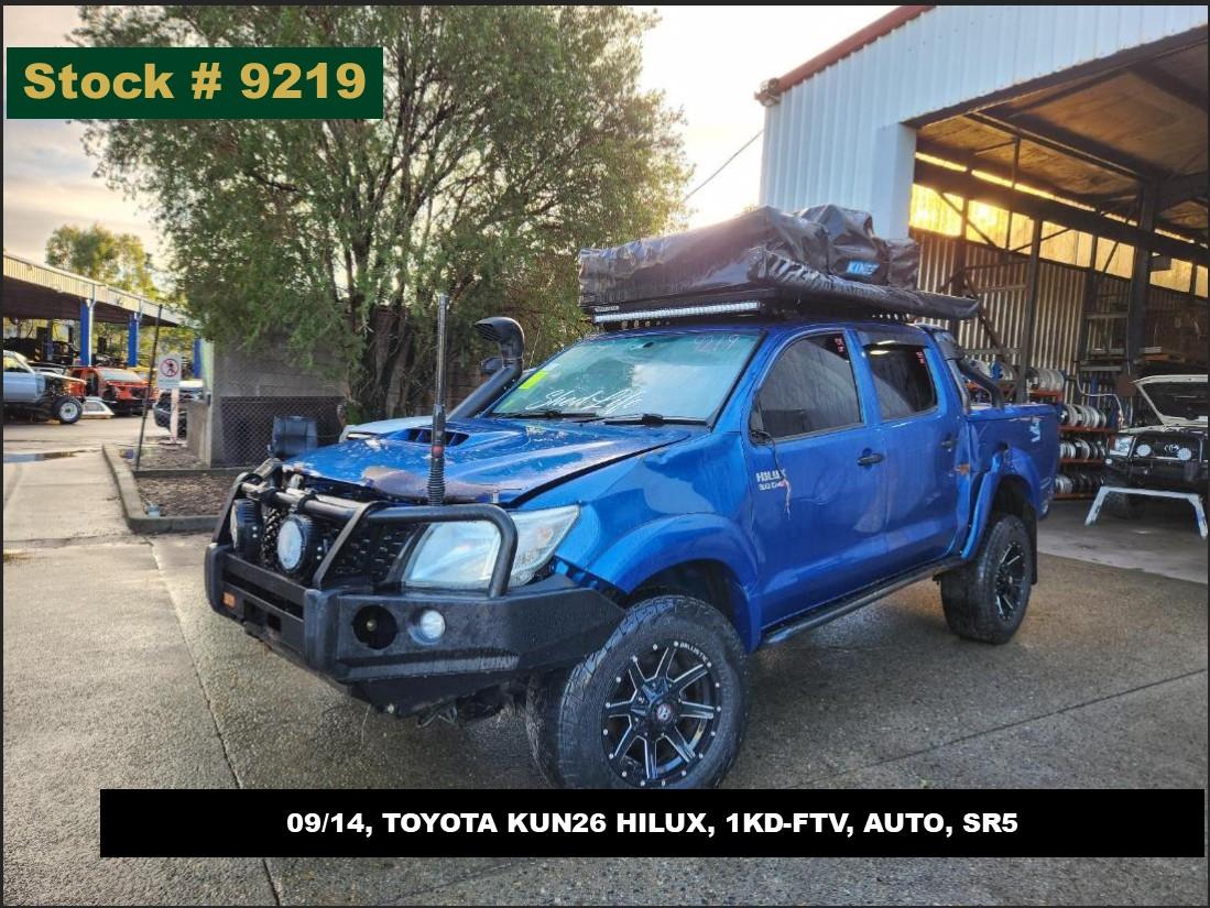 Image for a Toyota Hilux 2014 4 Door Utility