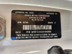 View Toyota Hilux 2012 4 Door Utility