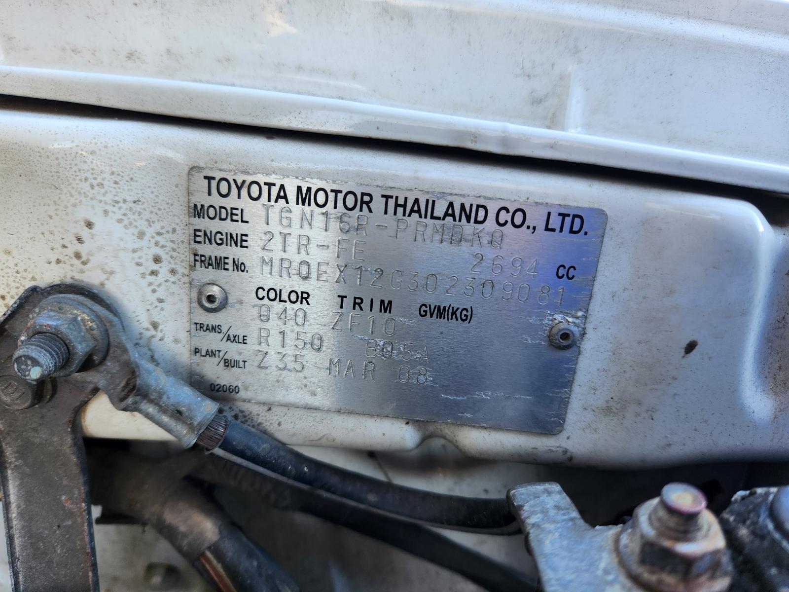 View Toyota Hilux 2008 4 Door Utility