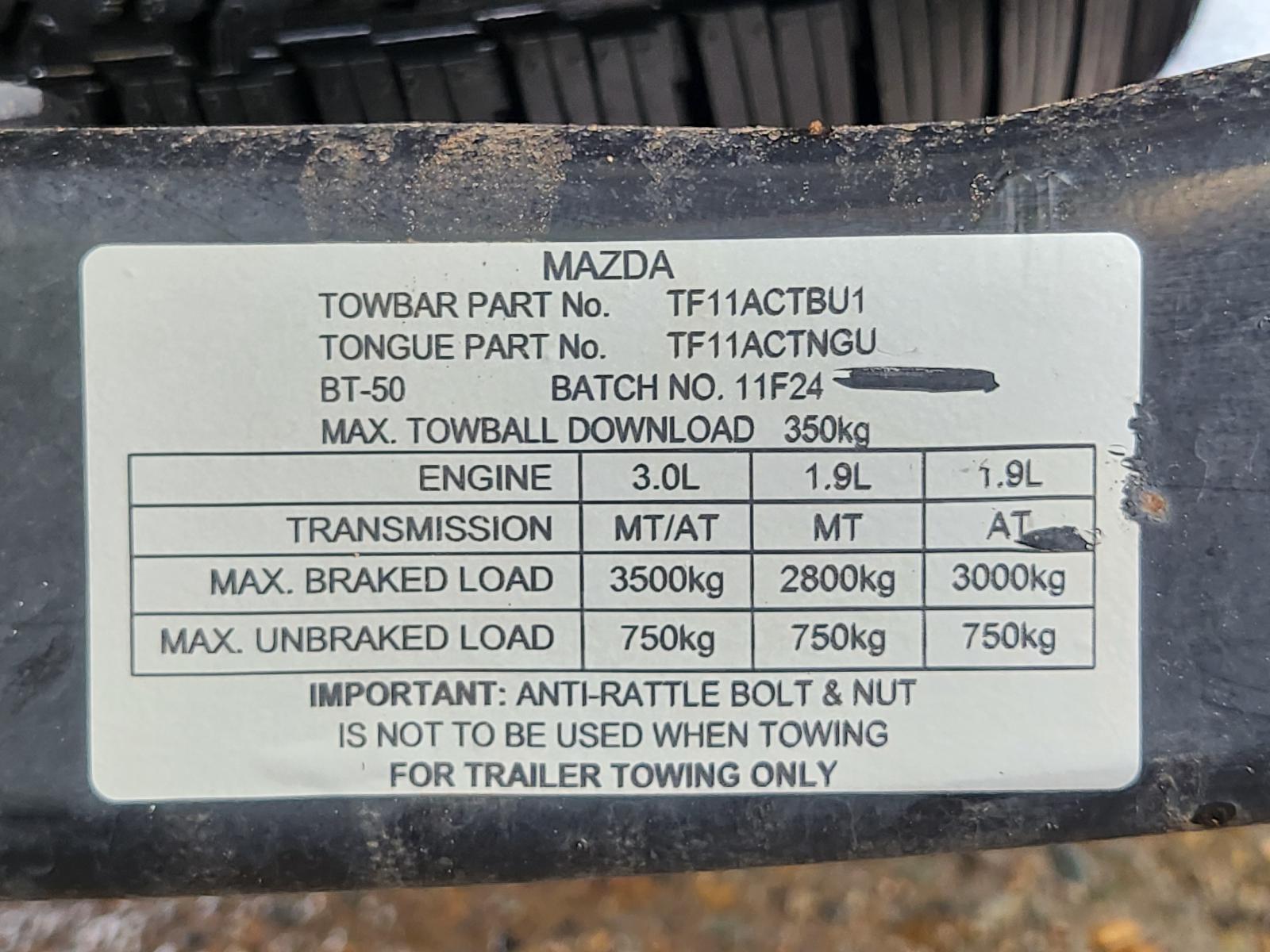 View Mazda Bt50 2023 4 Door Utility