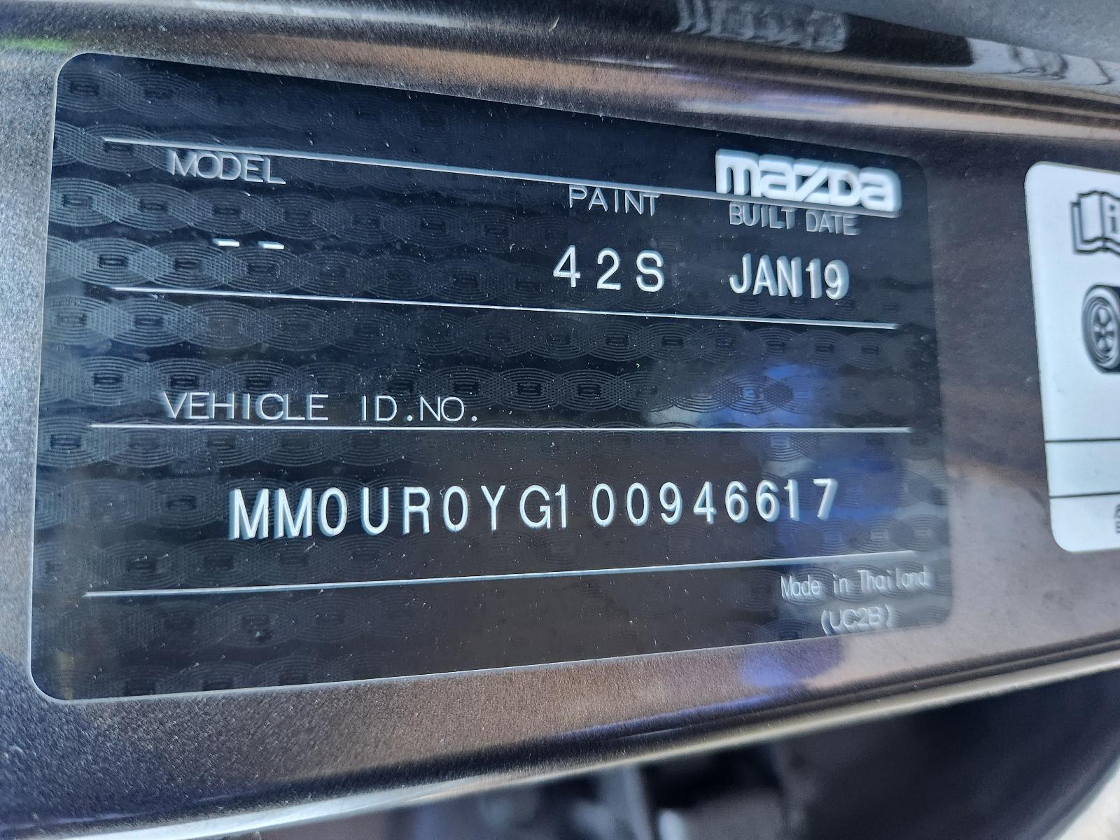 View Mazda Bt50 2019 4 Door Utility