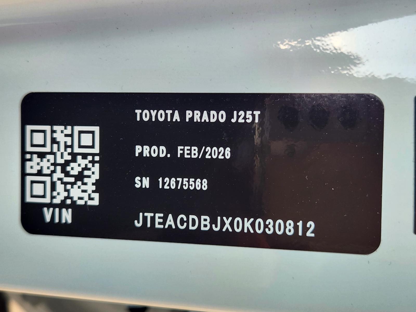 Toyota Prado 2026 4 Door Station Wagon View Toyota Prado 2026 4 Door Station Wagon