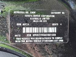 View Toyota Hilux 2012 2 Door Utility