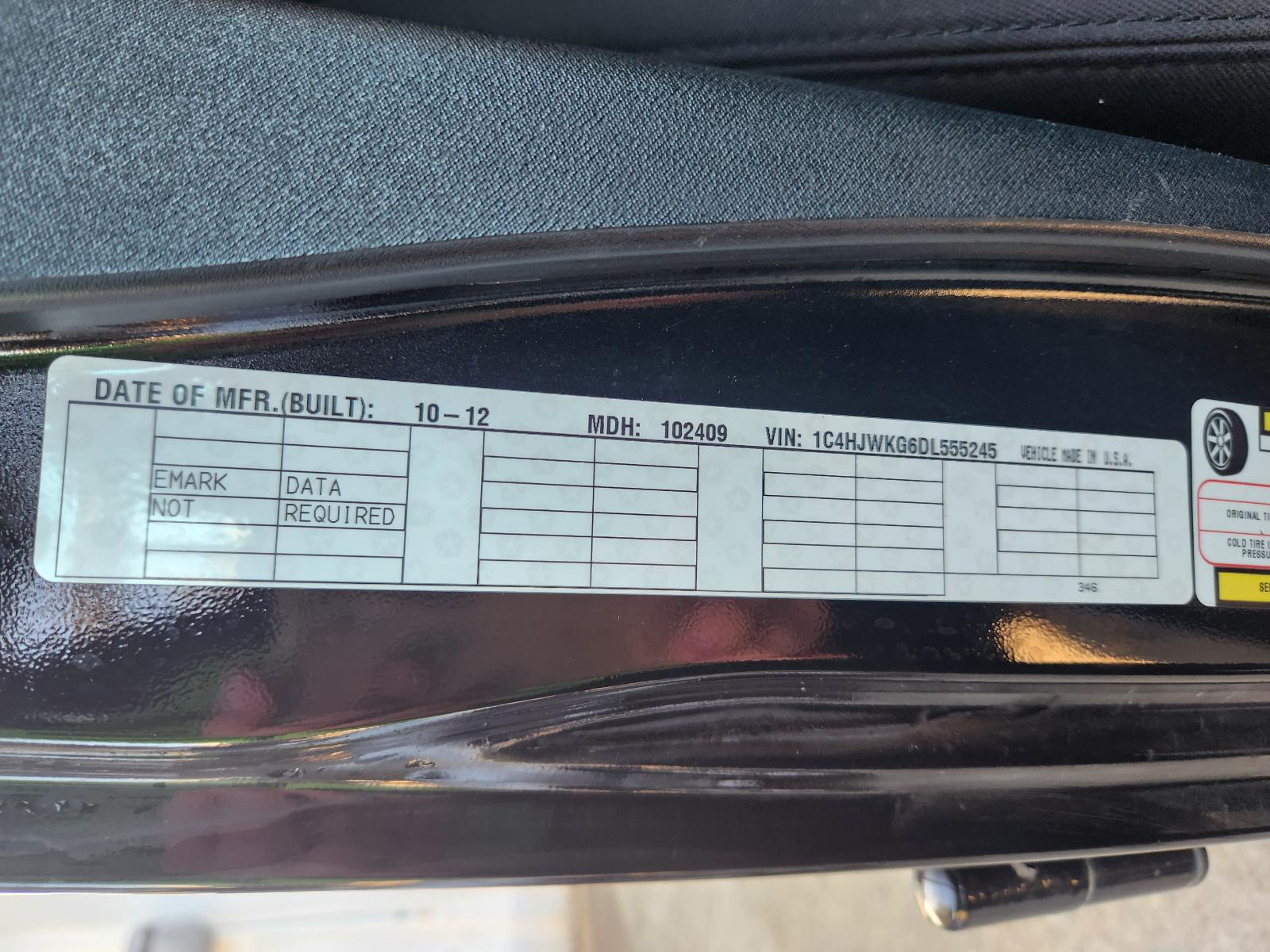 View Jeep Wrangler 2012 4 Door Station Wagon