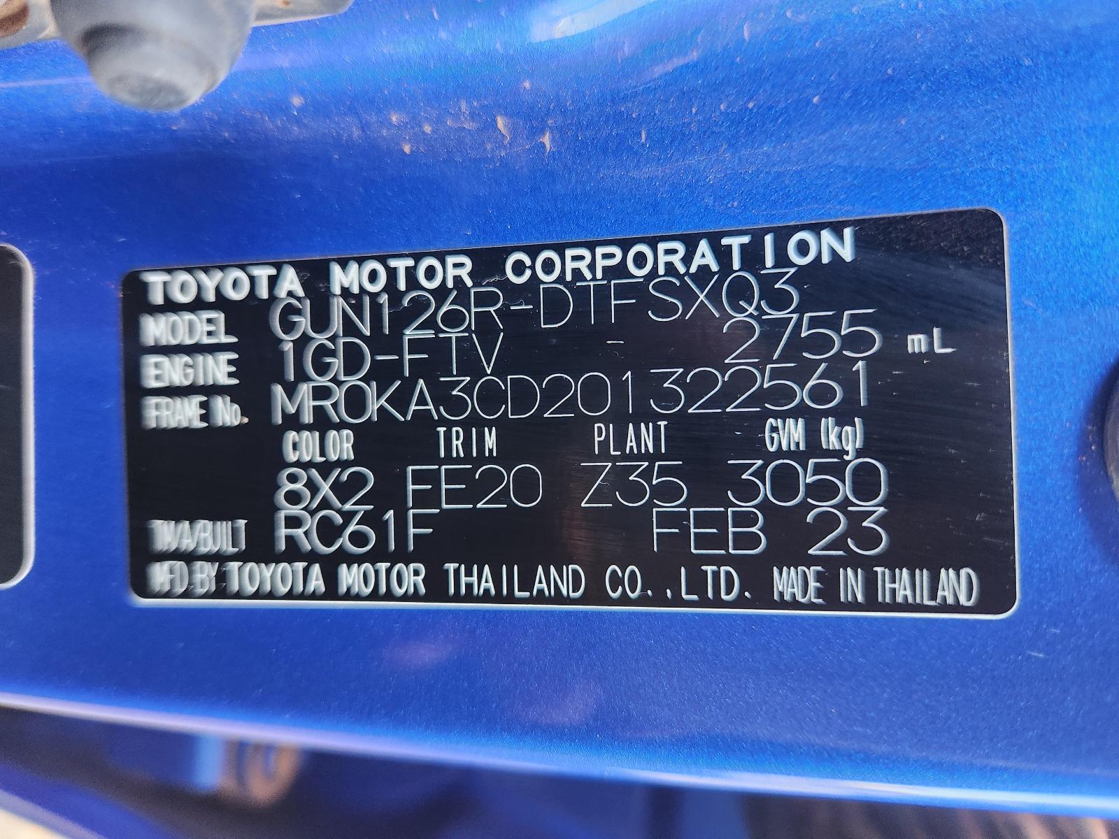 Toyota Hilux 2023 4 Door Pickup View Toyota Hilux 2023 4 Door Pickup