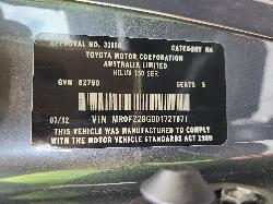 View Toyota Hilux 2012 4 Door Utility