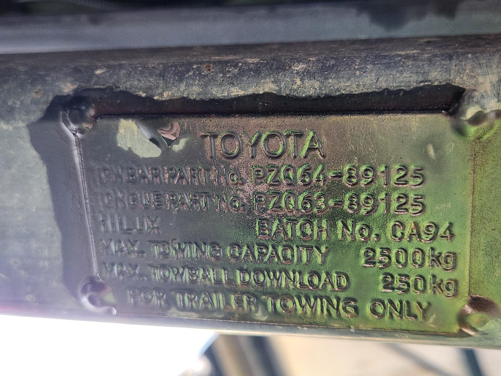 Toyota Hilux 2012 4 Door Utility View Toyota Hilux 2012 4 Door Utility