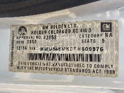 View Holden Colorado 2014 4 Door Utility