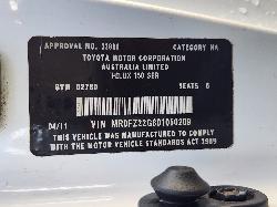 View Toyota Hilux 2011 4 Door Utility