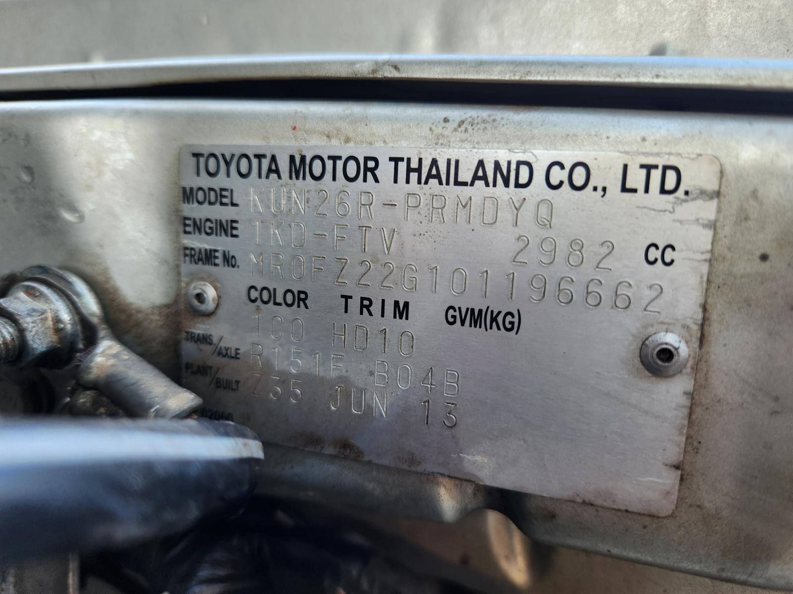 View Toyota Hilux 2013 4 Door Utility