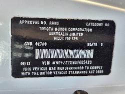 View Toyota Hilux 2012 4 Door Utility