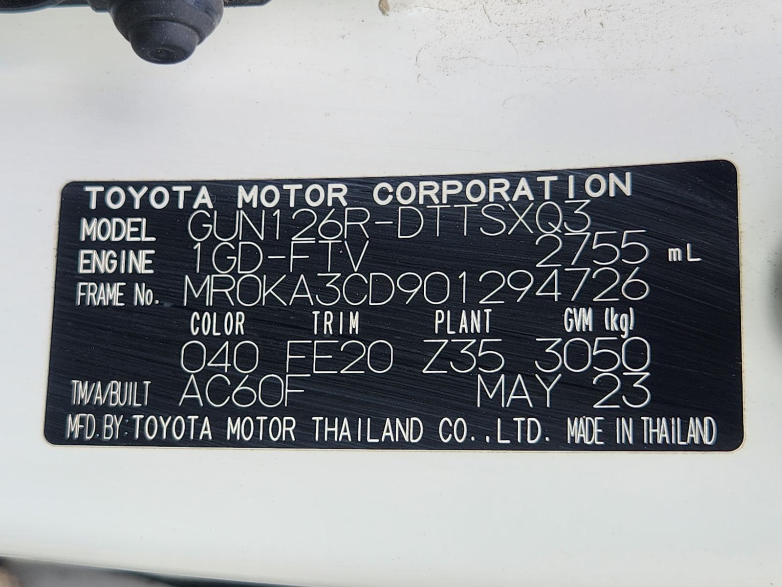 Toyota Hilux 2023 4 Door Pickup View Toyota Hilux 2023 4 Door Pickup