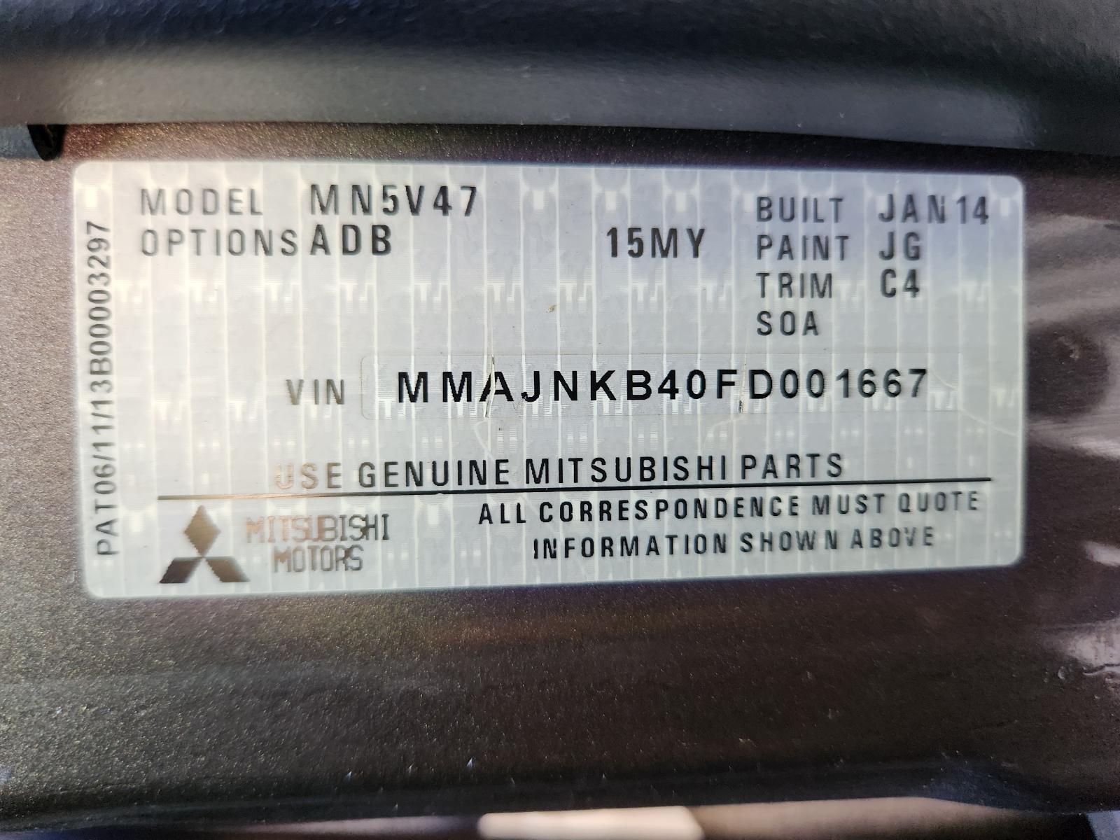 View Mitsubishi Triton 2014 4 Door Utility