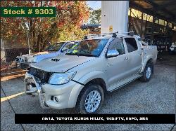 View Auto part Right Front Door Window Toyota Hilux 2014