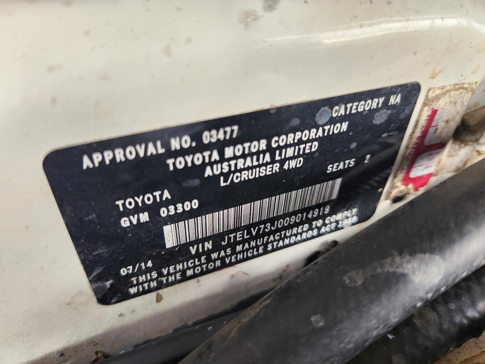 Toyota Landcruiser 2014 2 Door Pickup View Toyota Landcruiser 2014 2 Door Pickup