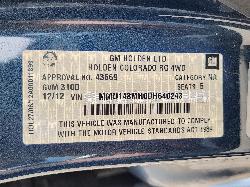 View Holden Colorado 2012 4 Door Utility