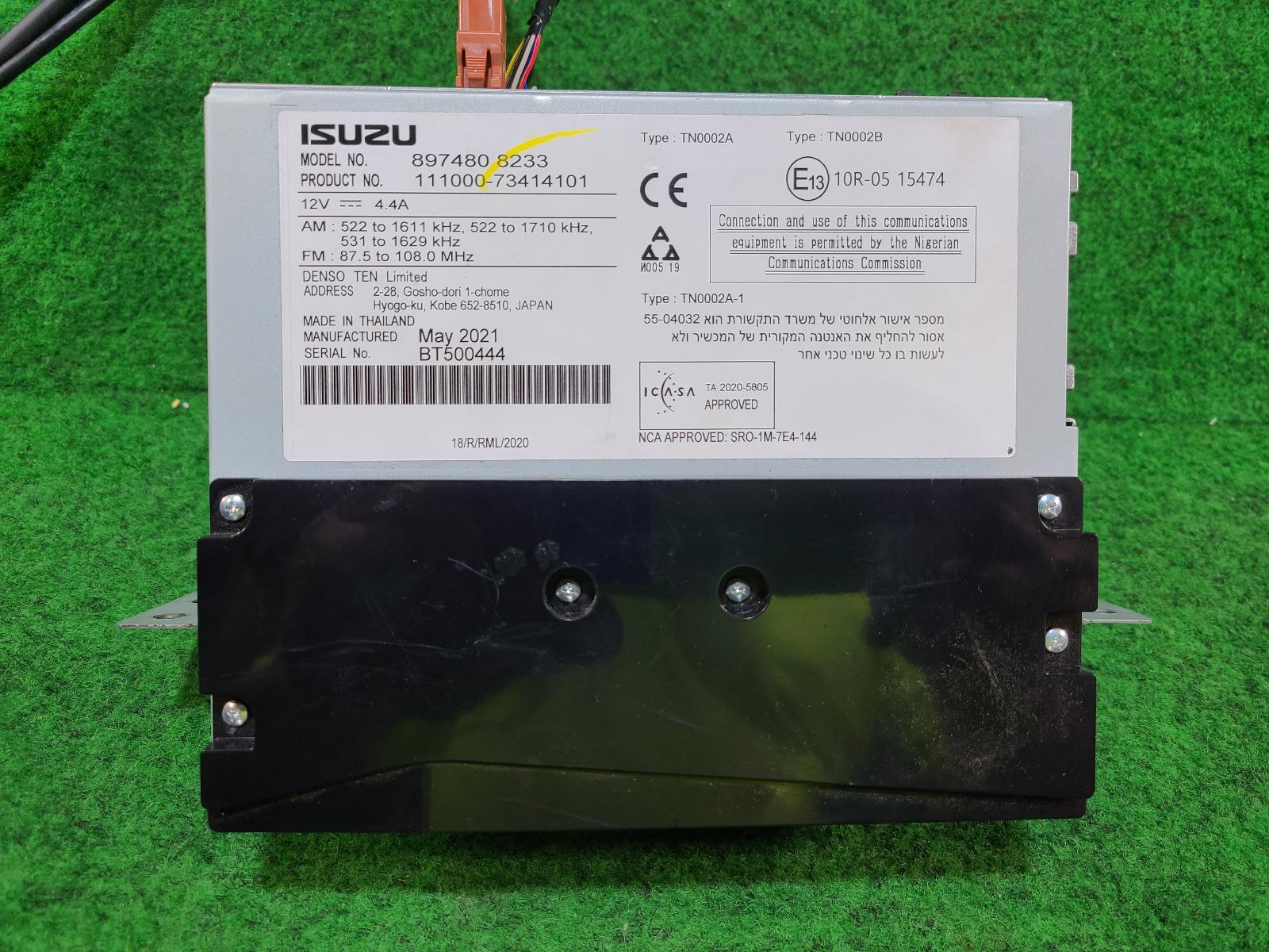 View Auto part Radio/Cd/Dvd/Sat/Tv Isuzu Dmax 2021
