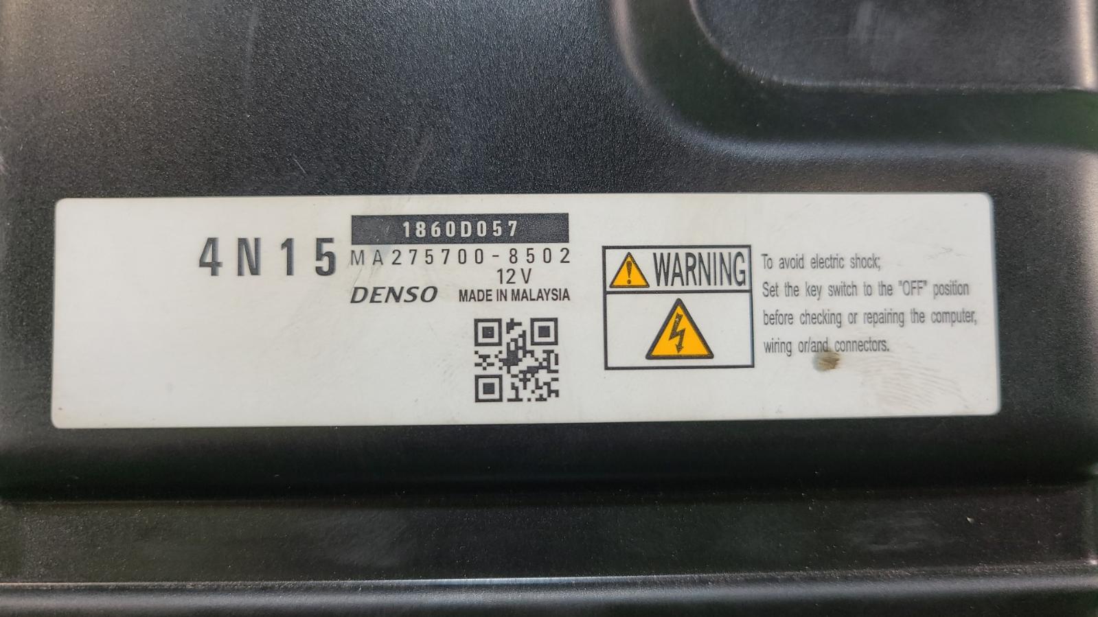 View Auto part Ecu Mitsubishi Triton 2017