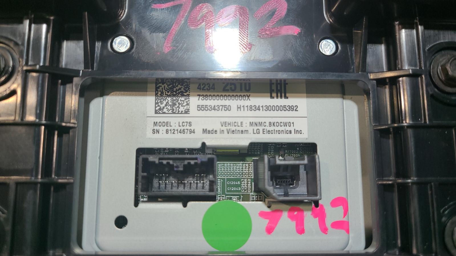 View Auto part Radio/Cd/Dvd/Sat/Tv Holden Colorado 2019