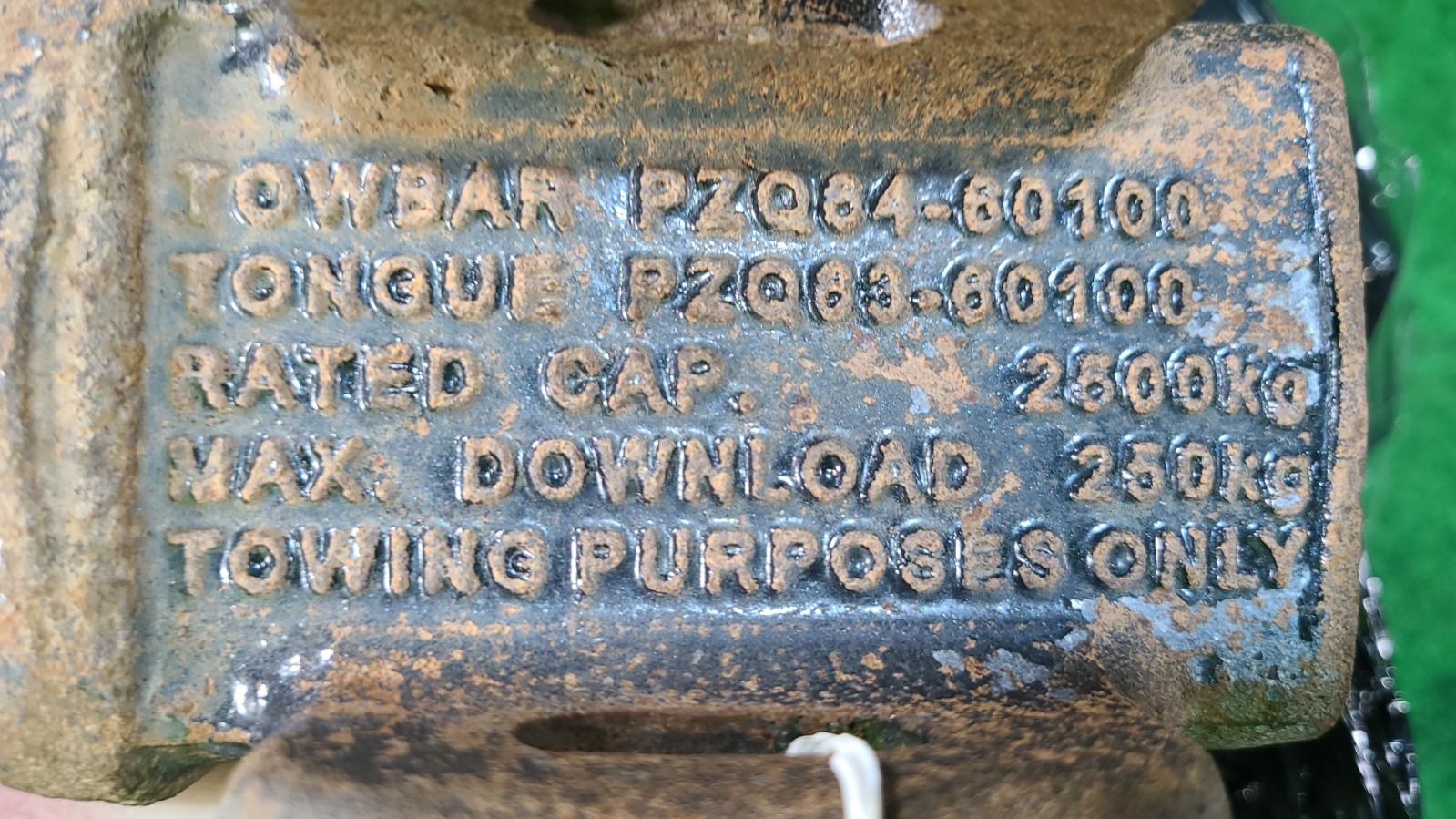 2005 Toyota Prado Towbar View Auto part Towbar Toyota Prado 2005