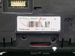 View Auto part Instrument Cluster Nissan Navara 2021