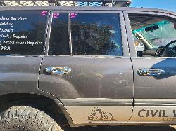 View Auto part Right Rear Door Sliding Toyota Landcruiser 2004