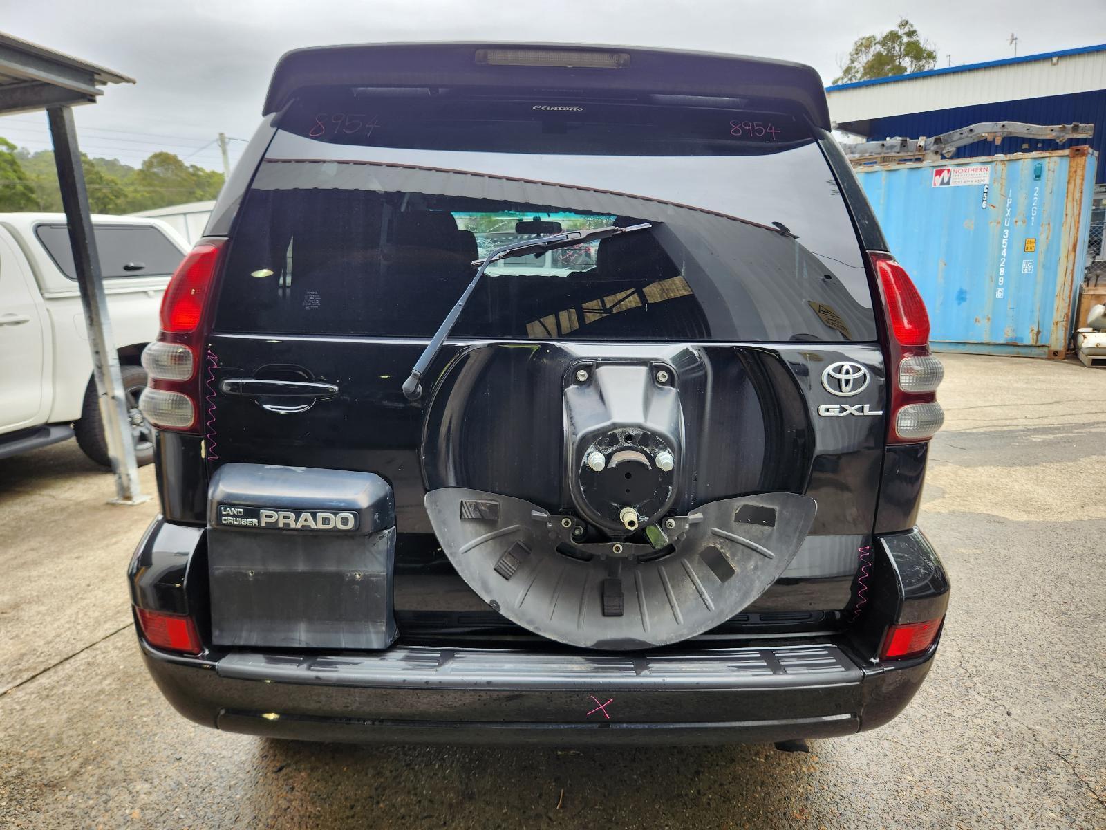 2007 Toyota Prado Bootlid/Tailgate View Auto part Bootlid/Tailgate Toyota Prado 2007